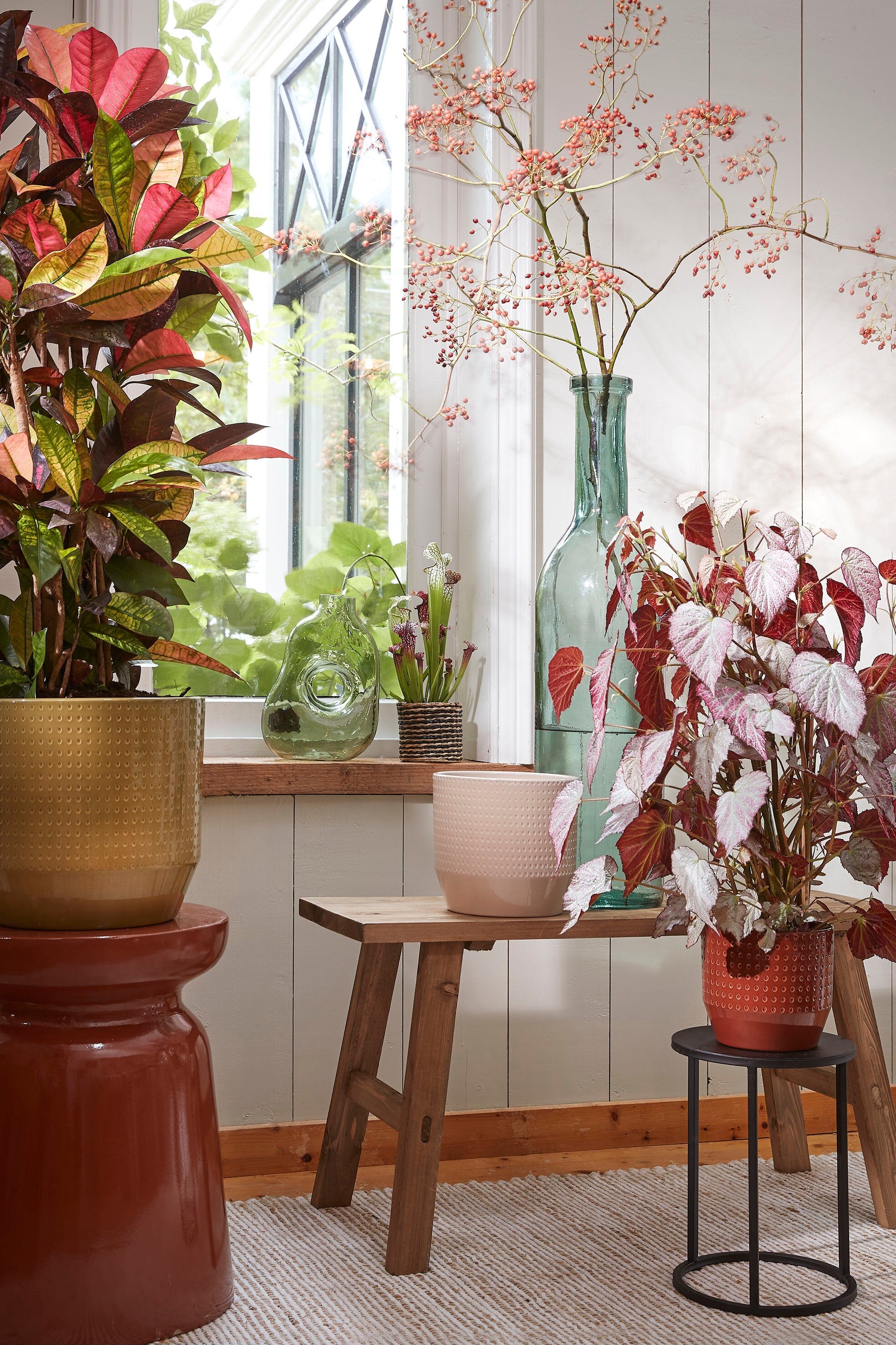 Bold Bench Recycled Wood Brown - L80Xw36,5Xh44Cm