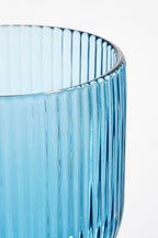 Merlot Wine Glass - Set Of 6 - 250 Ml - Glass - Blue