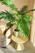Areca Palm In Pot Green Waterproof & Uv Resistant - H134Xd50Cm