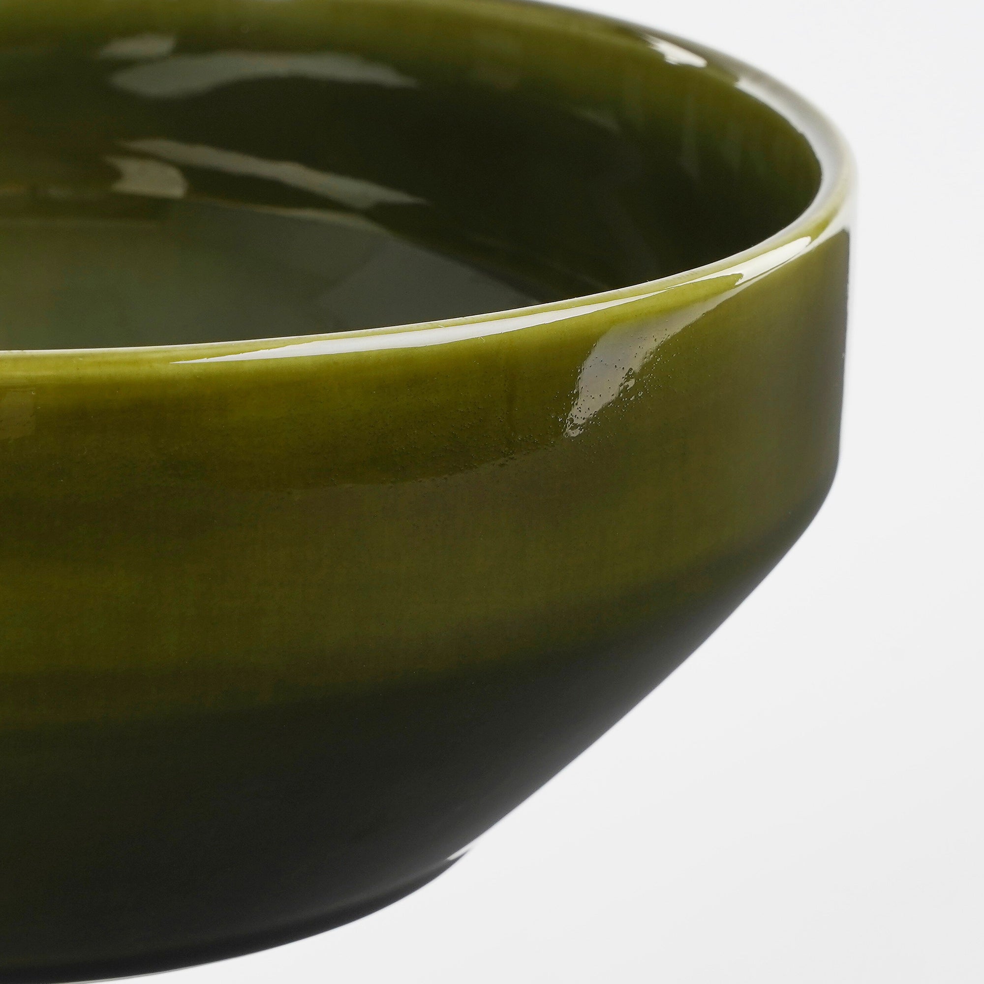 Rhea Bowl Green - H6,5Xd12,5Cm