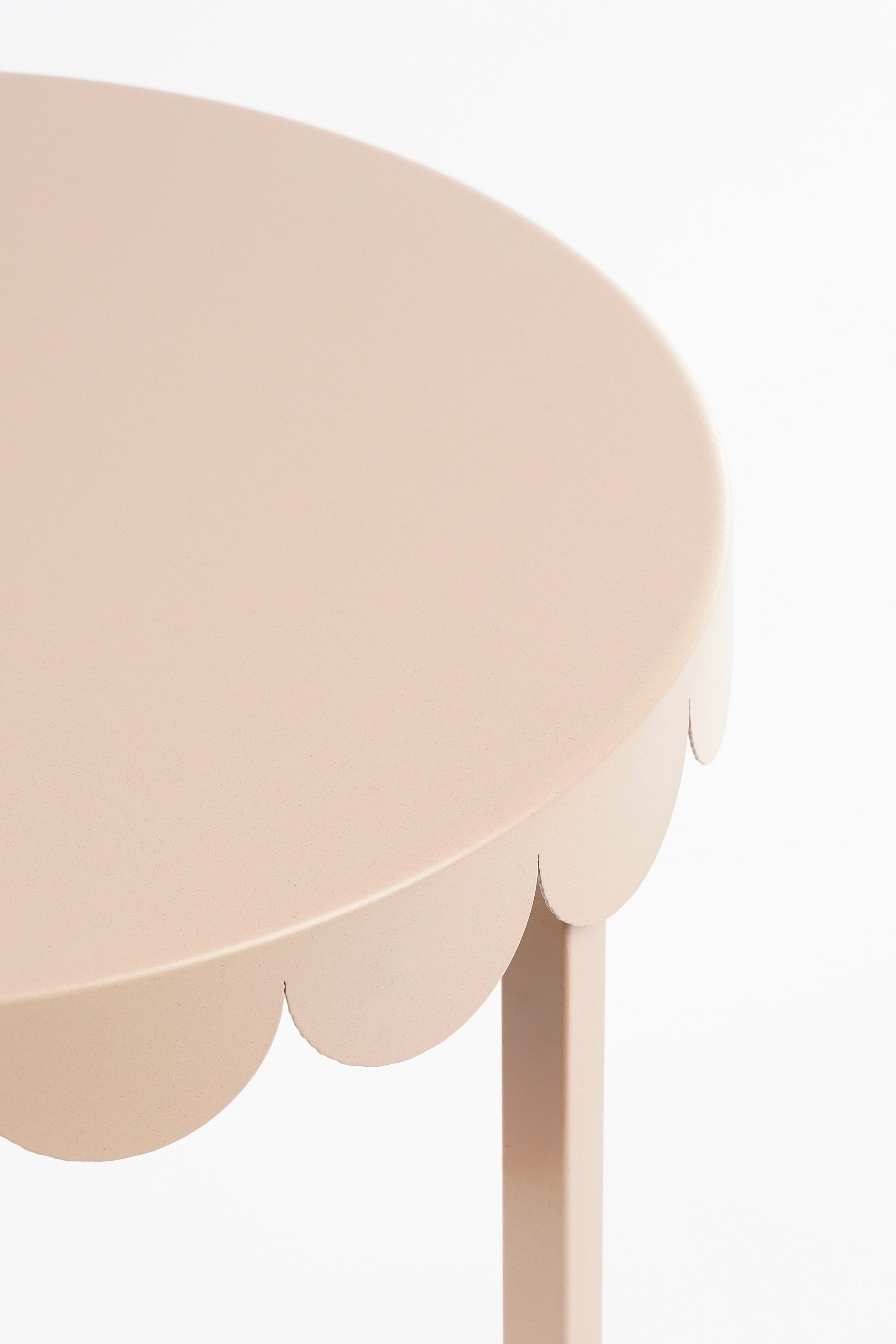 Lara Side Table L. Pink Set Of 2 - H51Xd40Cm