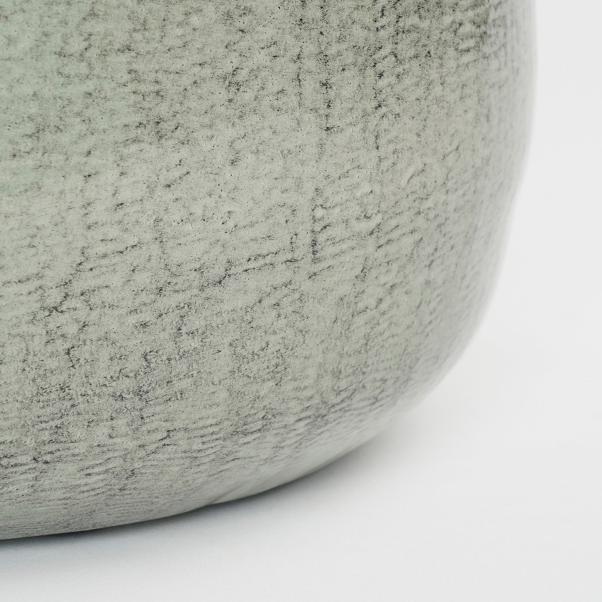 Benson Pot Round L. Grey - H27Xd32Cm