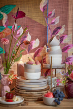 Ozzu Dinnerware Set Off White 16 Pieces