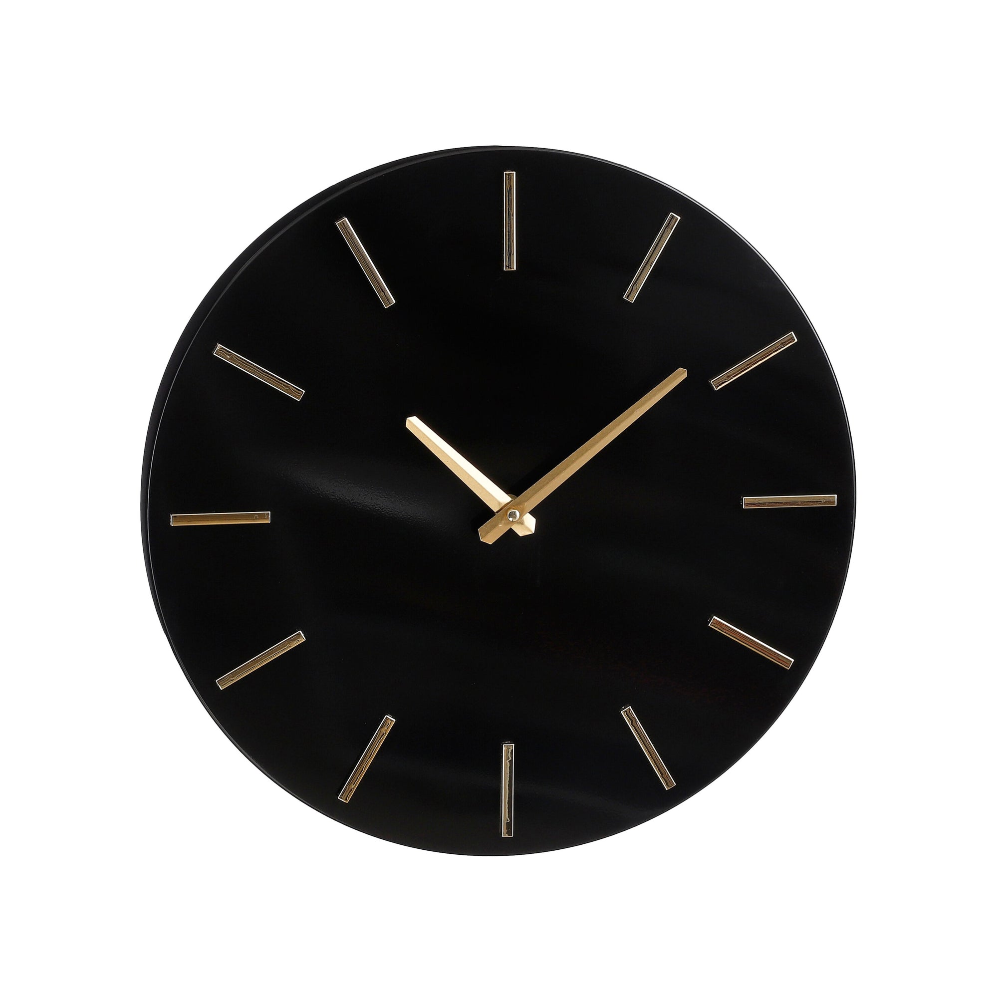 Brixen Wall Clock Aluminium Black - H4Xd35,5Cm