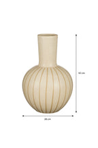 Holm Vase Cream - H42Xd27,5Cm