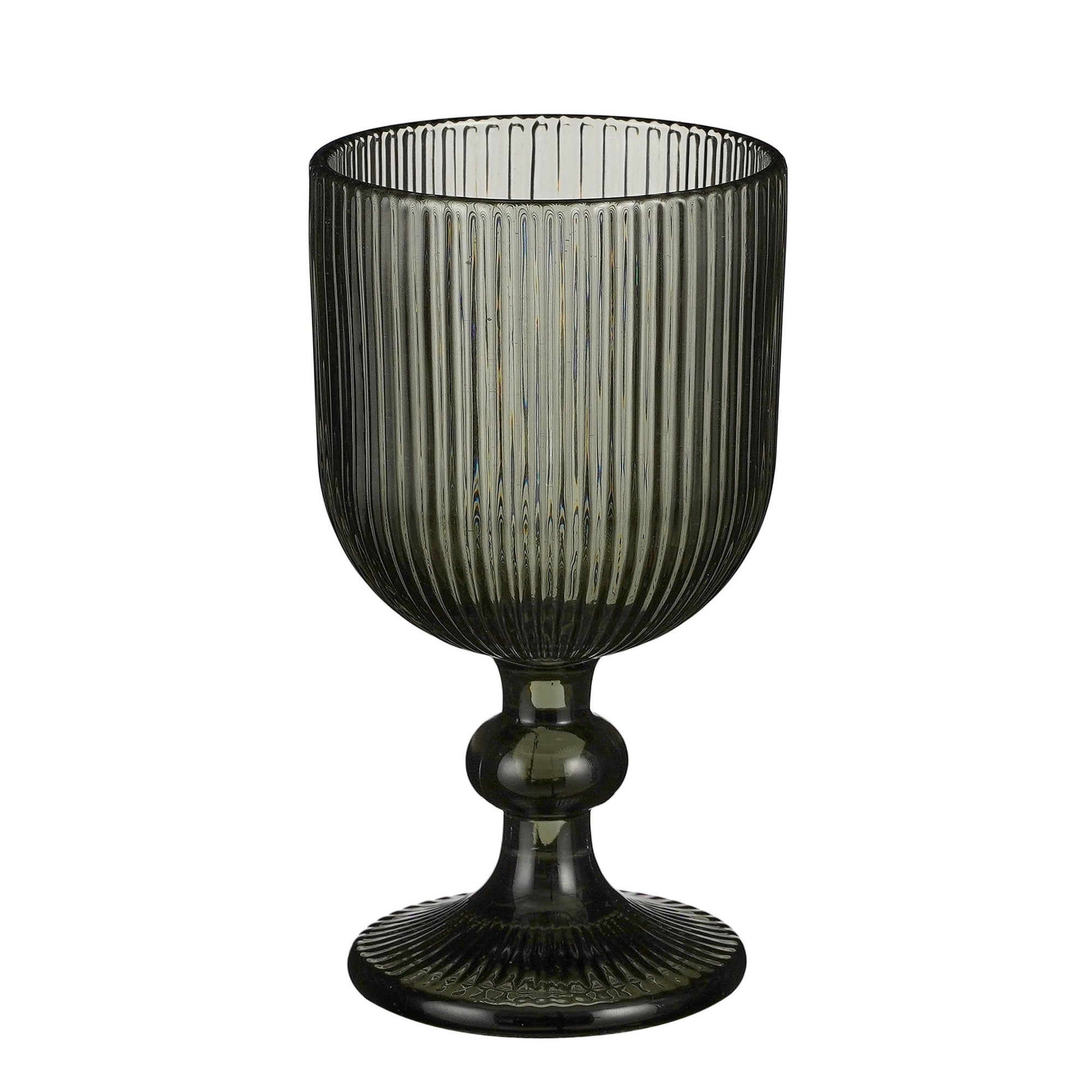 Merlot Wine Glass - Set Of 6 - 250 Ml - Glass - Grey