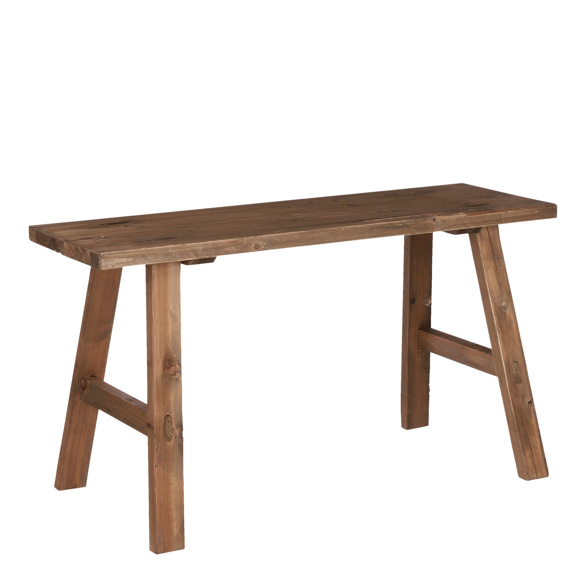 Bold Bench Recycled Wood Brown - L80Xw36,5Xh44Cm