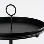 Aston Tray With Clamp Detachable Black - H30Xd30,5Cm