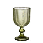 Merlot Wine Glass - Set Of 6 - 250 Ml - Glass - Light Green