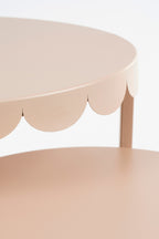 Lara Side Table L. Pink Set Of 2 - H51Xd40Cm