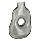 Jay Vase Glass L. Grey - L18,5Xw10,5Xh25Cm