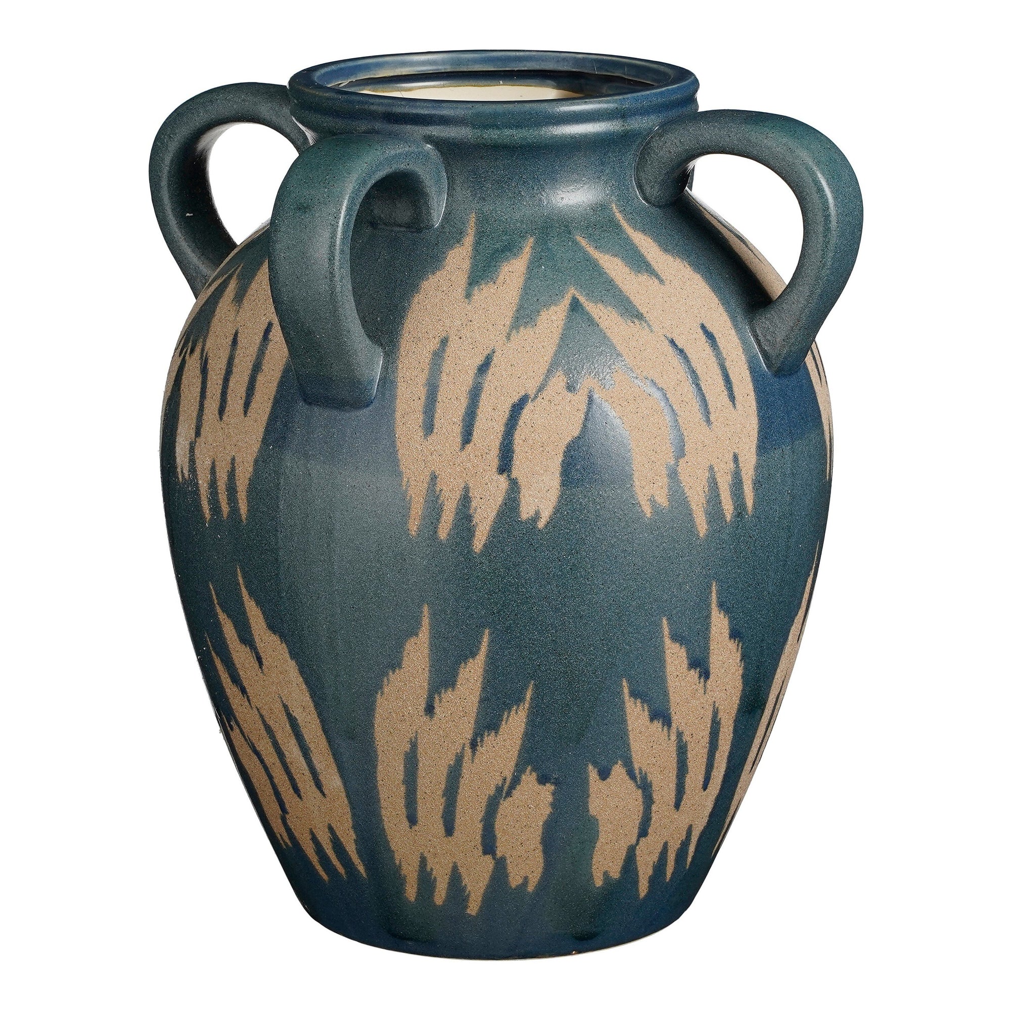 Caldo Vase D. Blue - L28Xw28Xh36Cm