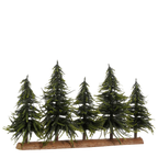 X-Mas Tree Green Tips 452 - H40Xd22Cm