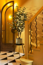 Benson Pot Round L. Grey - H27Xd32Cm