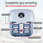 ALPINA VOETMASSAGEAPPARAAT 500W MET VERWARMING EN BUBBELS - Tuincentrum Lopik