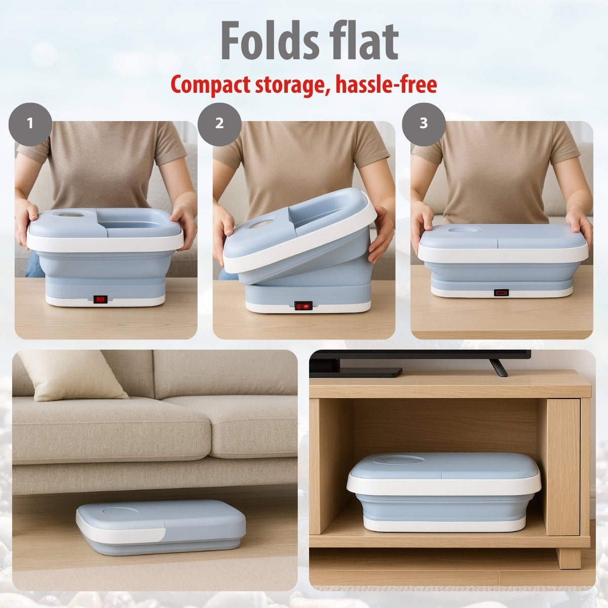 Voetmassageapparaat 230V 500W