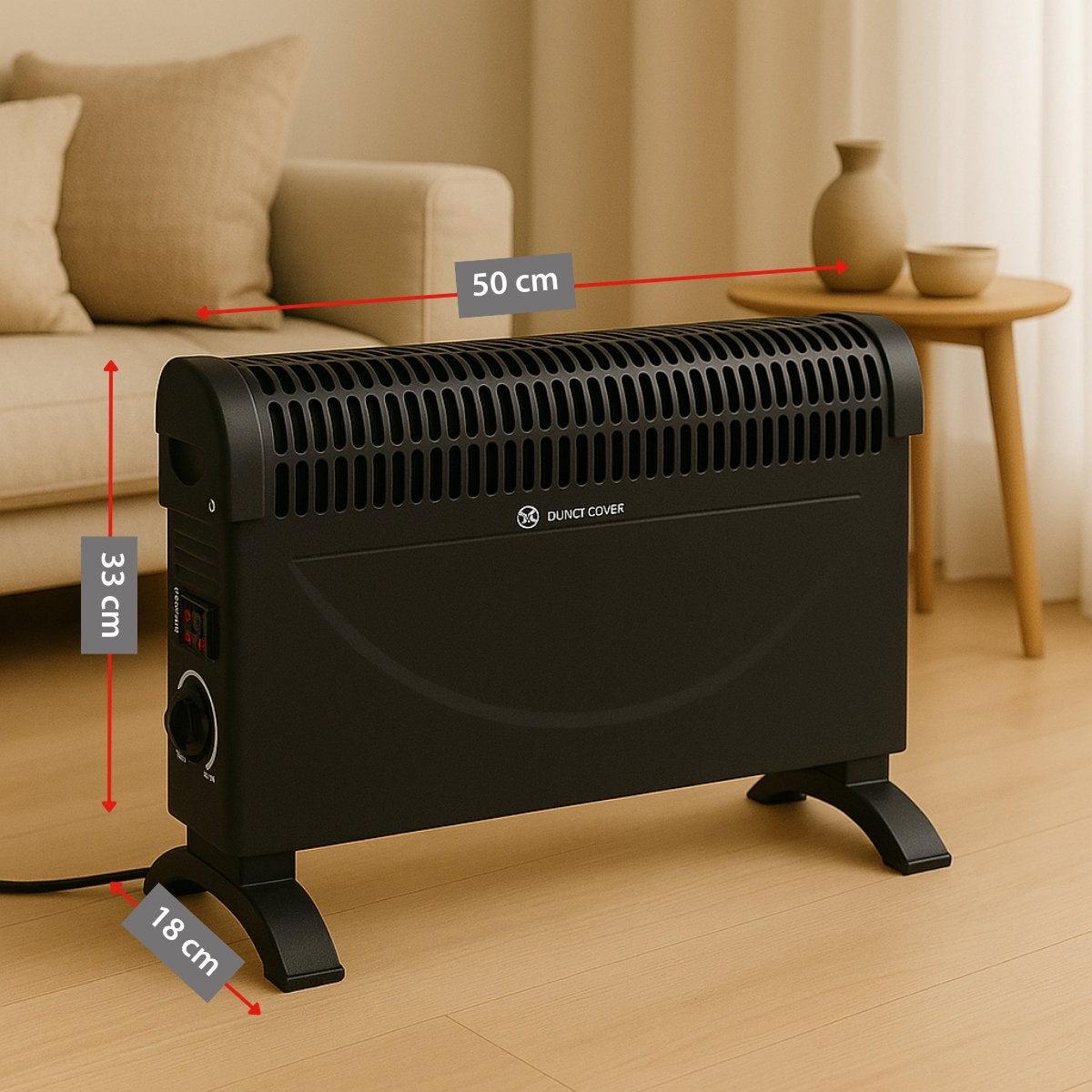 Convectorkachel 1500W