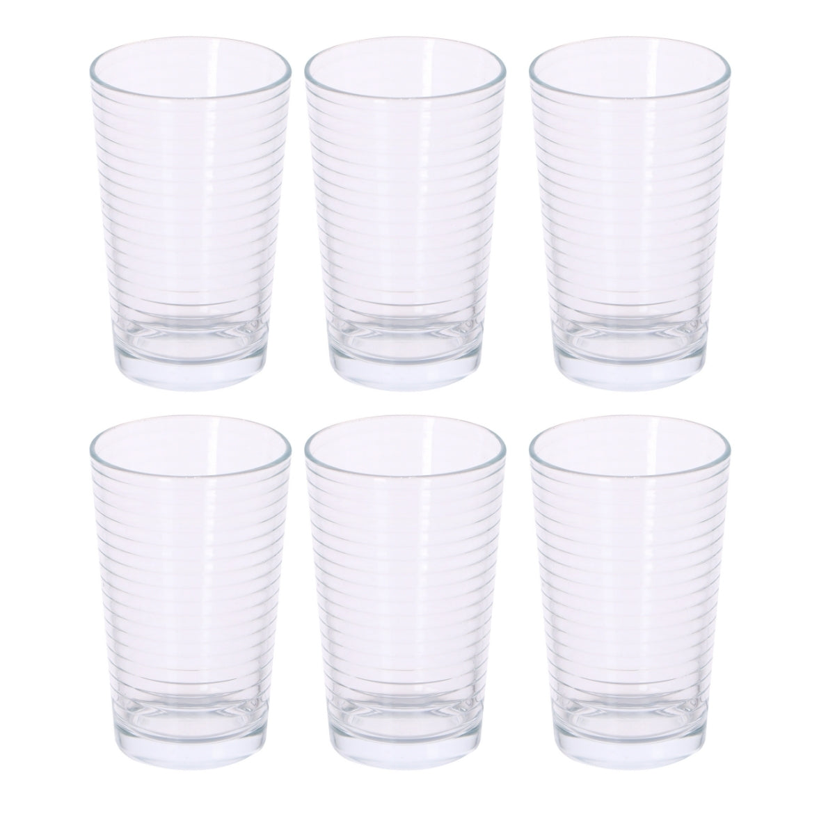 ALPINA DRINKGLAZEN SET TRANSPARANT GLAS 220 ML SET VAN 6 - Tuincentrum Lopik