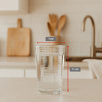ALPINA DRINKGLAZEN SET TRANSPARANT GLAS 220 ML SET VAN 6 - Tuincentrum Lopik