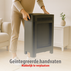 ALPINA SFEERHAARD LUZERN LED 1800W MET VERWARMING EN VLAMEFFECT - Tuincentrum Lopik