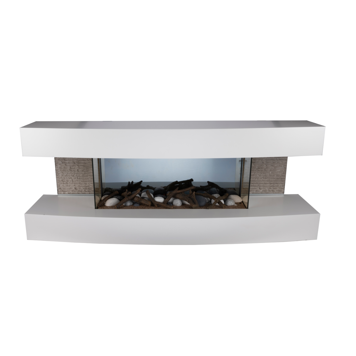 CLASSIC FIRE WANDHAARD MONTREAL 2000W MET VERWARMING EN VLAMEFFECT - Tuincentrum Lopik