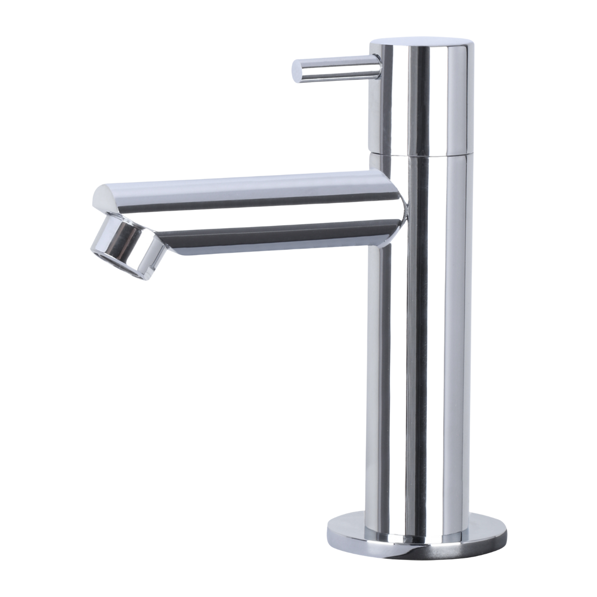 Helios Fonteinset - Keramiek Wit - Kraan Recht Chroom - Kraan Links - 37.5 X 18.5 X 9.5 Cm