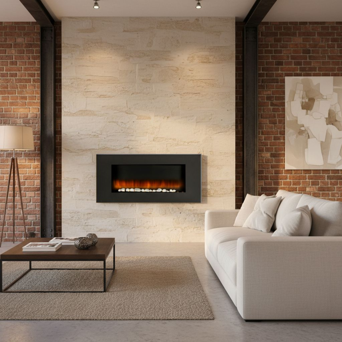 CLASSIC FIRE WANDHAARD VANCOUVER 105,5CM MET VERWARMING - Tuincentrum Lopik