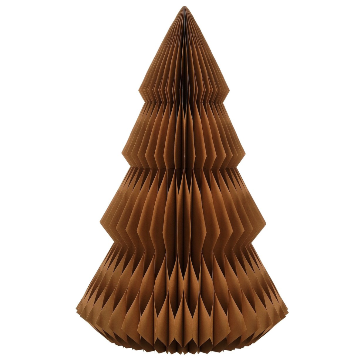 Decorative Christmas Tree - H152 X Ø104 Cm - Paper - Fsc Mix - Brown