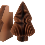Decorative Christmas Tree - H152 X Ø104 Cm - Paper - Fsc Mix - Brown