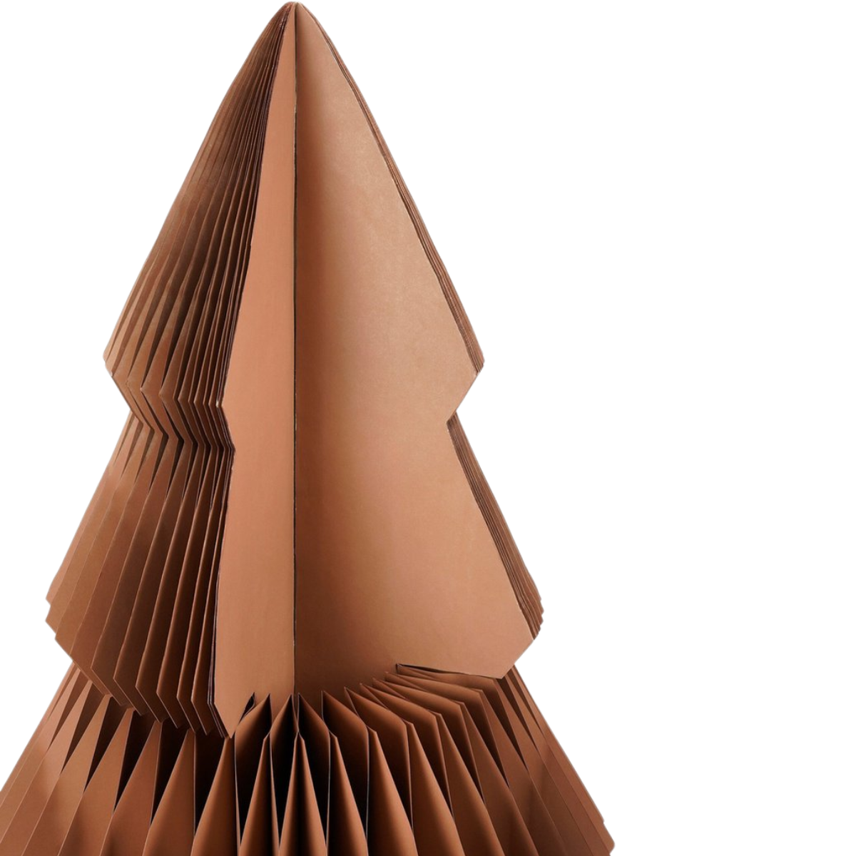 Decorative Christmas Tree - H152 X Ø104 Cm - Paper - Fsc Mix - Brown