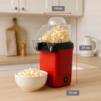 ALPINA POPCORN MAKER 1200W 230V ROOD/ZWART - Tuincentrum Lopik