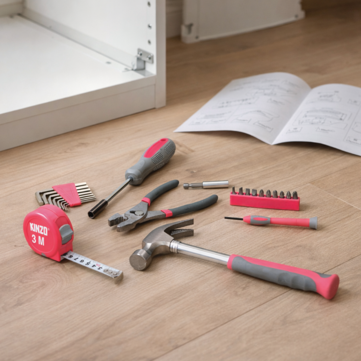 Home Tool Kit Ladies 39Pcs St