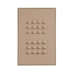 Wanddecoratie Donkerbruin Fsc Mix