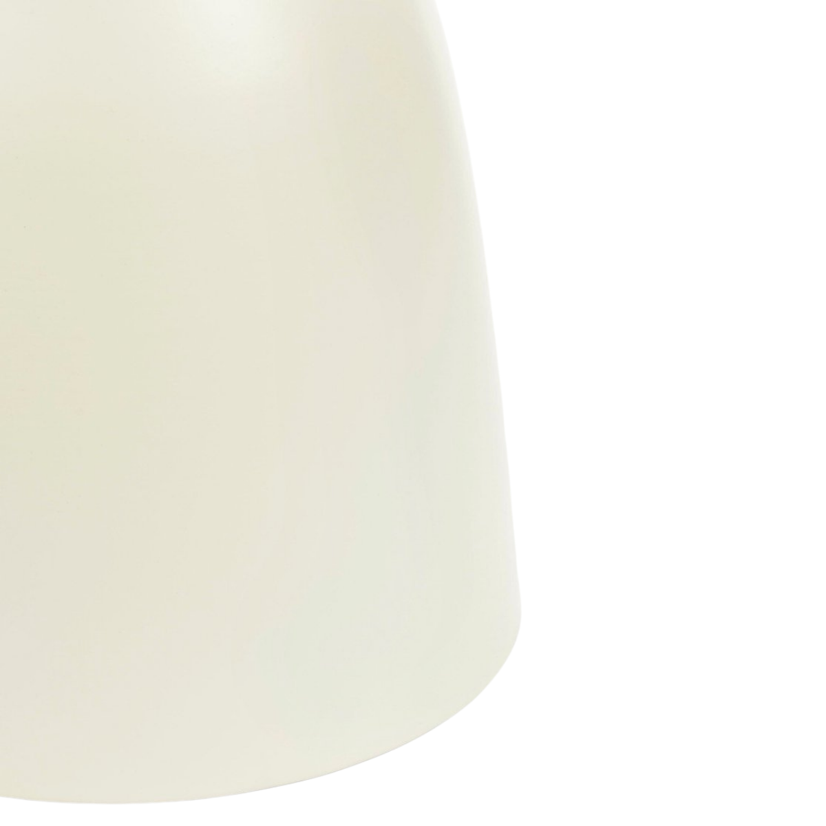 Elliot Bijzettafel - H45 X Ø32 Cm - Ijzer - Off-White