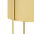 Moritz Bloempot Op Standaard - L55Xb24Xh65Cm -Ijzer  Beige