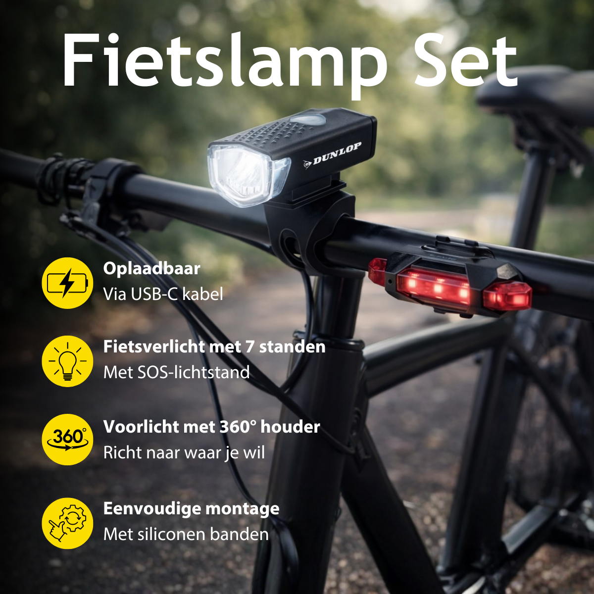Fietslampenset