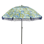 Parasol Flower Blue - H238Xd220Cm