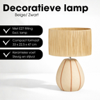 Denton Tafellamp Beige