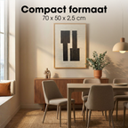 Wanddecoratie Zwart Fsc 100%