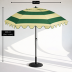 Parasol Strepen Groen