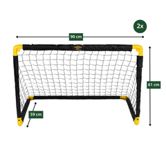 Goal Soccer 90X59X61Cm 2 Set [2X 8711252268804]