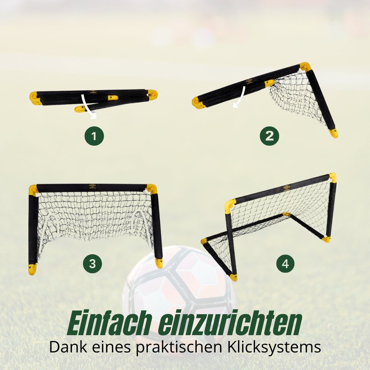 Goal Soccer 90X59X61Cm 2 Set [2X 8711252268804]