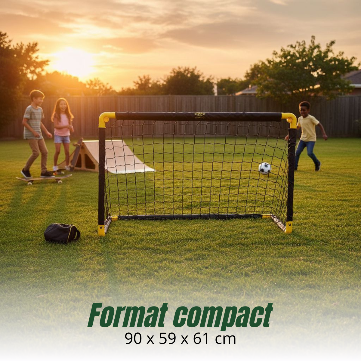 Goal Soccer 90X59X61Cm 2 Set [2X 8711252268804]