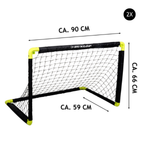 Goal Soccer 90X59X61Cm 2 Set [2X 8711252133591]
