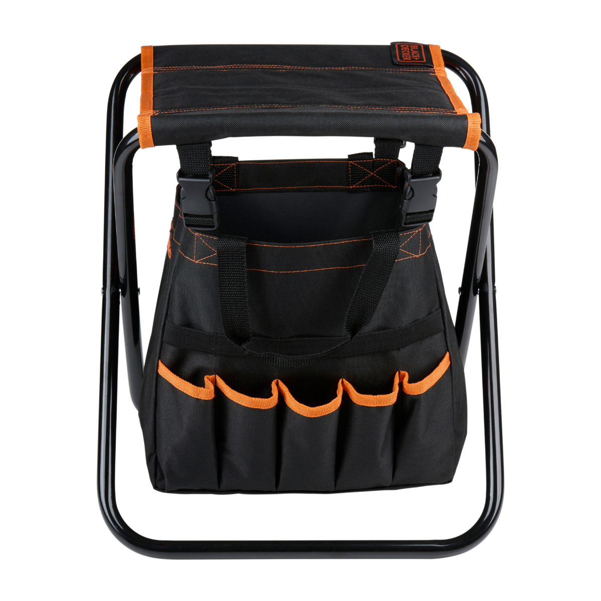Garden Stool With Tool Bag