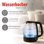 Glass Kettle 1,7L