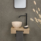 River Waskom - Ø 25 Cm - Terrazzo - Beige