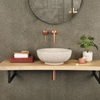 Waskom - Ø 40 Cm - Terrazzo Bruin/Beige