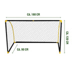 Voetbaldoel 180X91X120Cm 2 Stuks