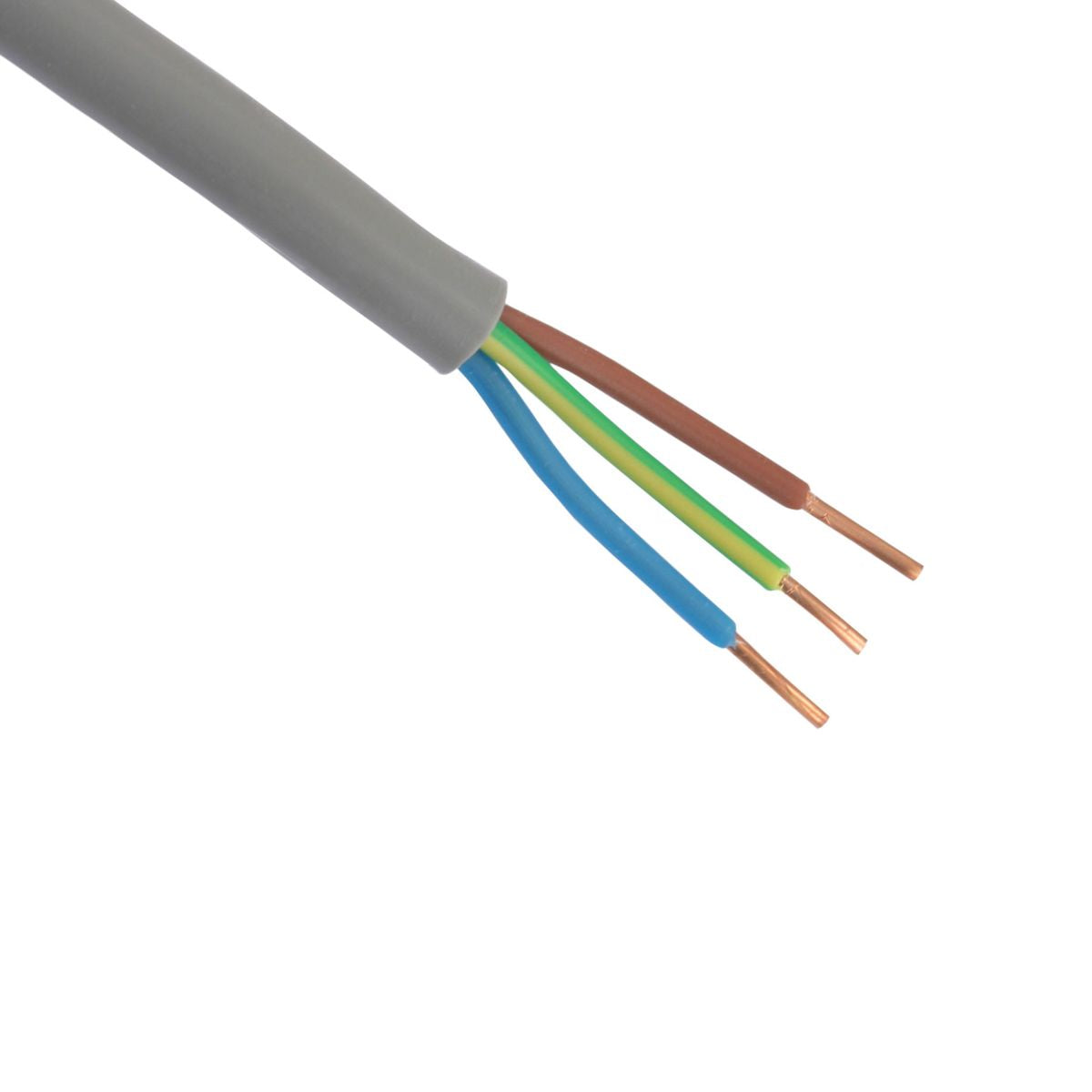 Buitenkabel - Ymvk - Dca - 3 X 2.5 Mm² - 50 M - Grijs